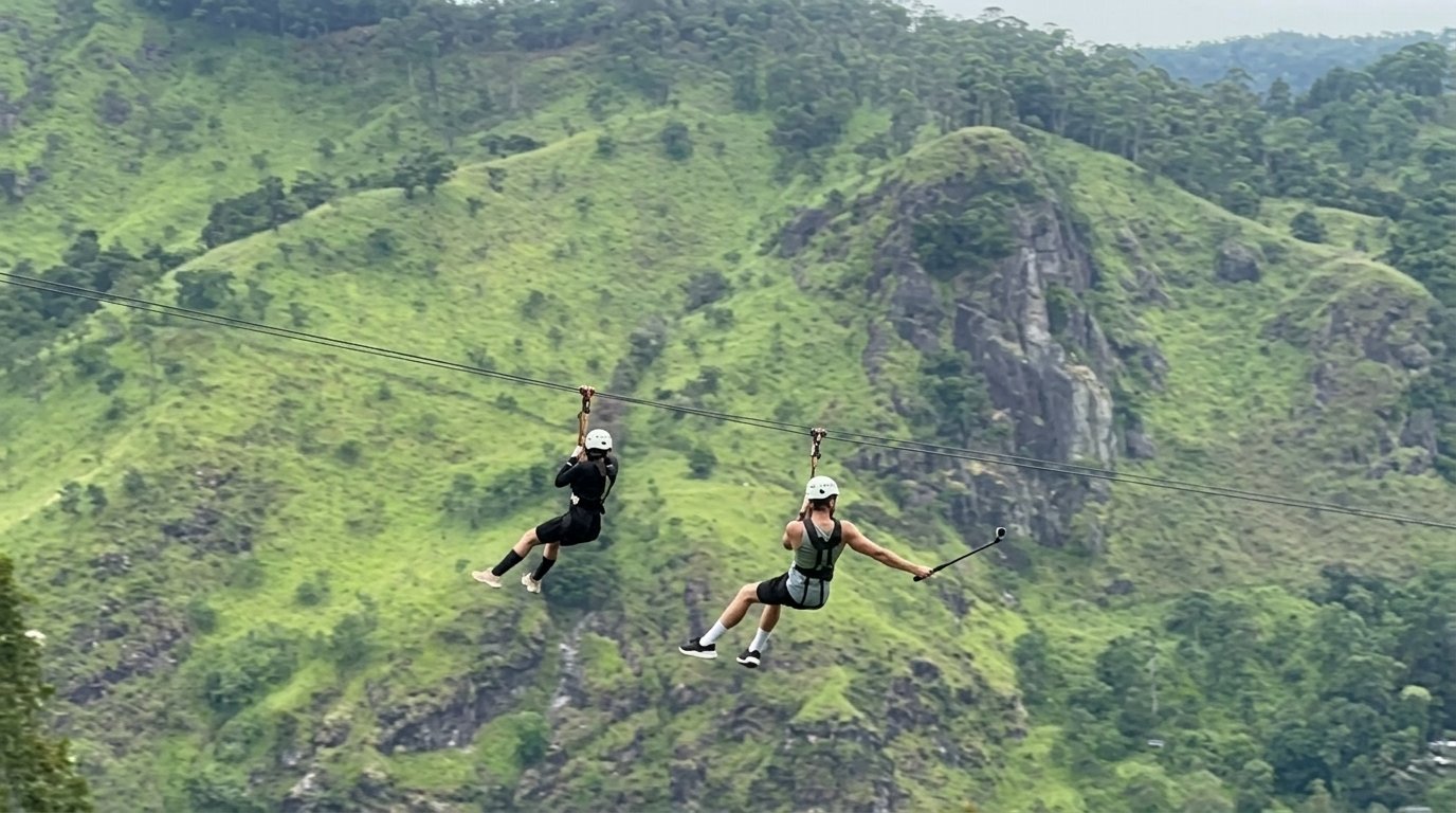 Flying Ravana zipline