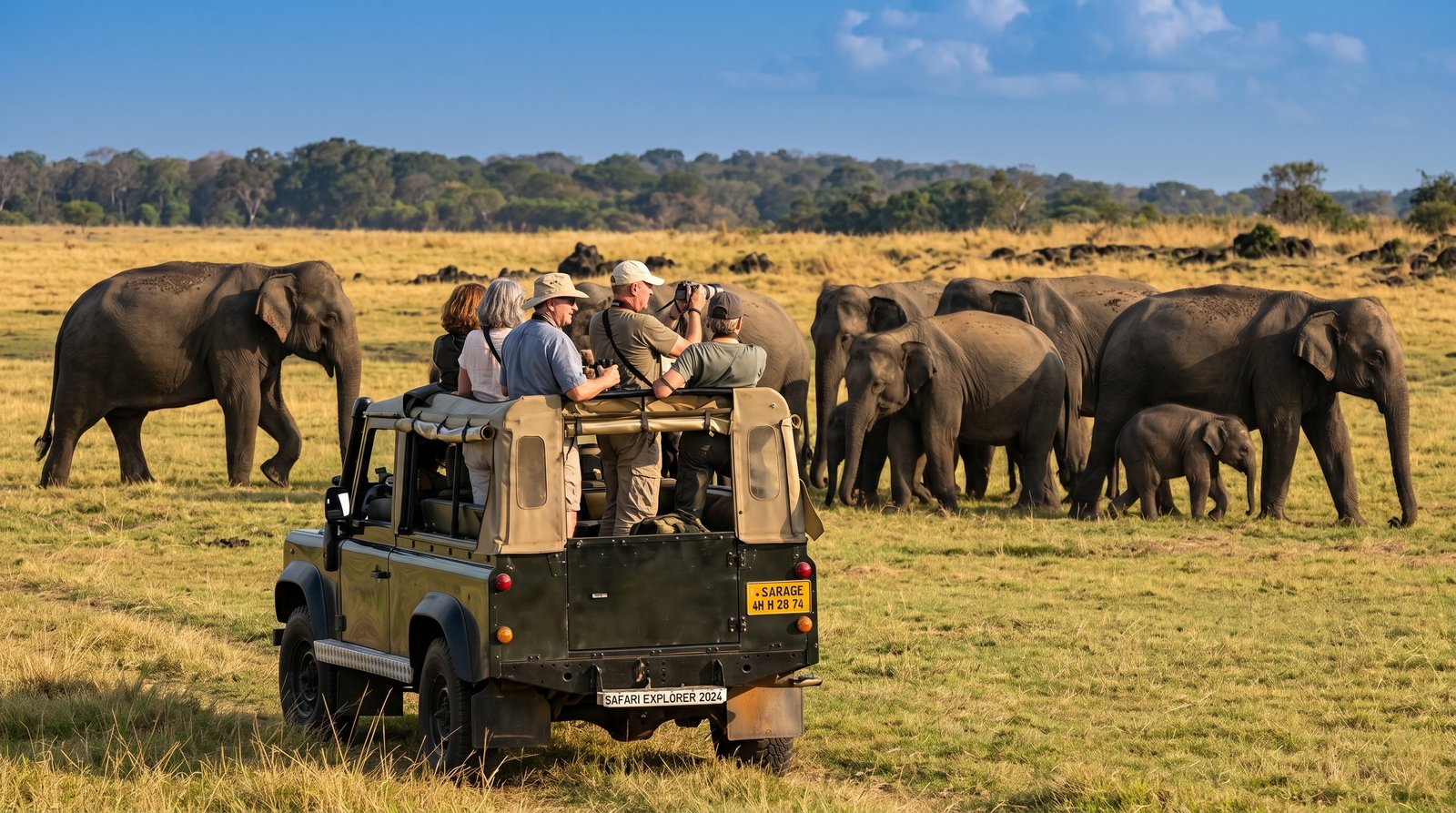Minneriya Safari